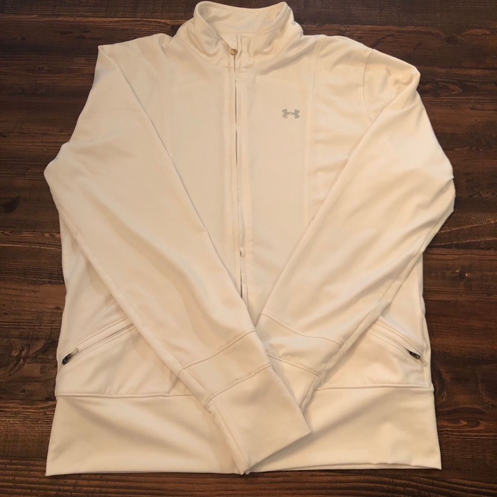 Lightweight under armour jacket full zip